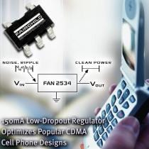 Fairchild Intros New FAN2534 CMOS LDO