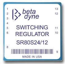Beta Dyne Announces SR40 and SR80 Regulators