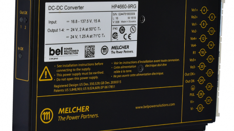 Compact Ruggedized Melcher HP Series DC-DC Converter Launched