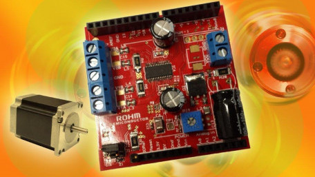 Arduino Shield for Easier and Faster Stepper Motor Driver Designs