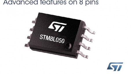8-Bit MCUs, with Rich Analog and DMA in Low-Cost 8-Pin Package