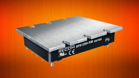 120W Half-Brick DC-DC Converters for Rail and Monitoring Applications