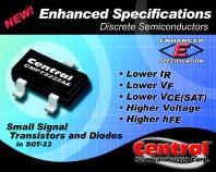 Central Semi Offers Enhanced Specification Series