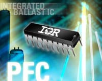 Single-Chip Fluorescent Ballast from IR