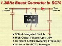 LTC Debuts LT3460 Switching Regulator