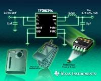 TI Intros New TPS6204x DC/DC Converters
