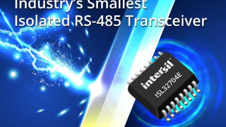 Smallest Isolated RS-485 Transceiver