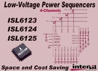 Intersil Releases Low-Voltage Power Sequencers