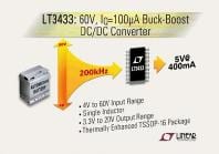 LTC Unveils New LT3433 DC/DC Converter