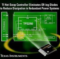 TI Presents New TPS2350 Hot-Swap Controller