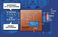 Maxim Intros MAX1551/MAX1555 Li-Ion Chargers