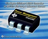 TI Intros TPS6420x Family of DC/DC Controllers