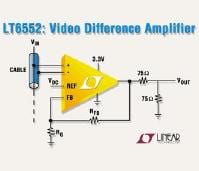 LTC Presents New LT6552 Difference Amplifier