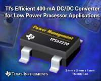TI Announces TPS6222x Family of Converters