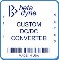 Beta Dyne Launches 35W DC/DC Converter