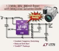 LTC Offers New LT3461/A DC/DC Converter