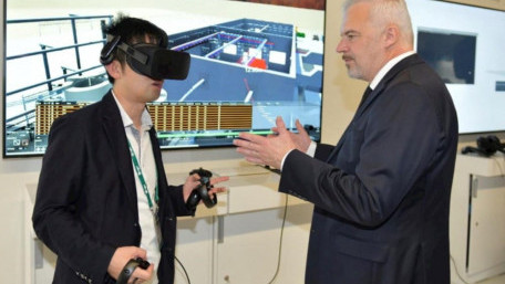 ABB uses Virtual Reality for Designing FACTS and HVDC Substations