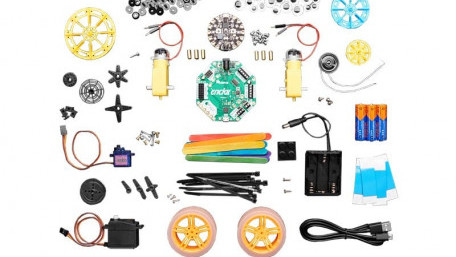 Circuit Playground Express for Learning Motor Control and Making a Robot