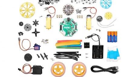 Circuit Playground Express for Learning Motor Control and Making a Robot