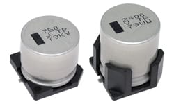AEC-Q200 Capacitors Measuring 18 x 21.5 mm are Rated for 25- to 80-Vdc
