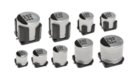 AEC-Q200 Polymer Hybrid Aluminum Capacitors Provide 20% Increase in Capacitance