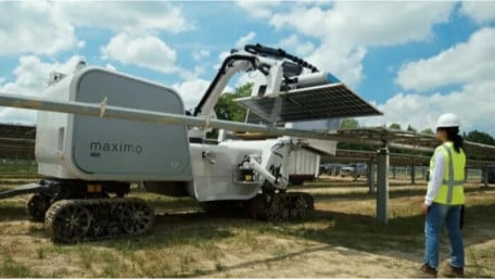 AES Eases Solar Panel Installation With 6-Axis and Mobile Robotics