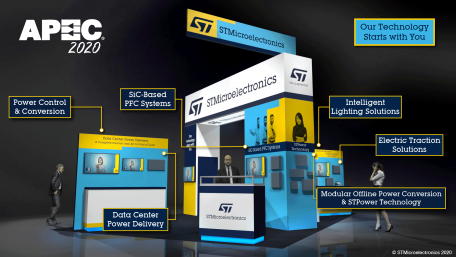 ST Virtual Booth for the 2020 Applied Power Electronics Conference
