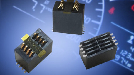 Tall Board-to-Board Stacker Connectors Resistant to Shock and Vibration