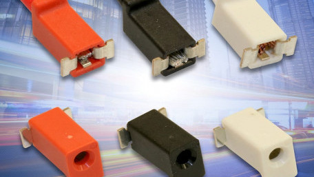 Vertical, Poke-Home, Wire-to-Board Connectors for Discrete 18–22AWG Wire