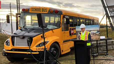 V2G Charging Project Taps Parked School Buses