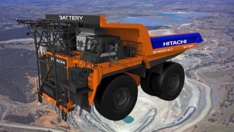 Hitachi, ABB Develop Electric Dump Truck Prototype 3 Years in the Making
