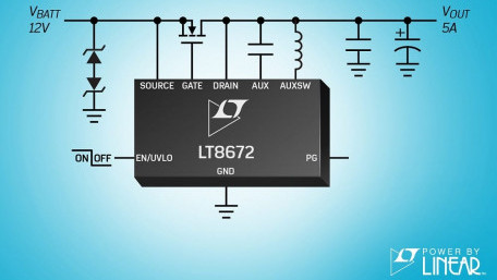 Active Rectifier Controller with Reverse Protection for Automotive Systems