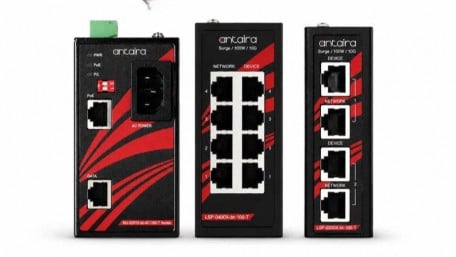 Antaira Boosts Industrial PoE Networks With Power and Protection