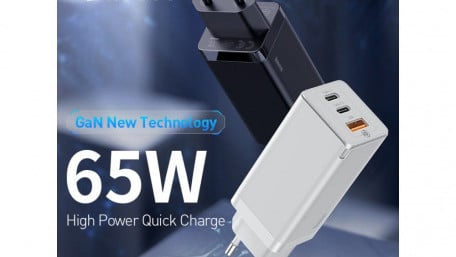Baseus uses GaNFast from Navitas Semiconductor in 3-Output 65W Charger