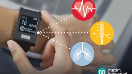 Battery-Powered Design Platform for Monitoring ECG, Heart Rate and Temperature