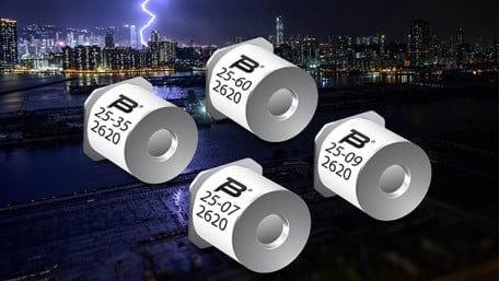 Bourns Next-Generation GDTs Improve Standard Surge Current Ratings by 40%