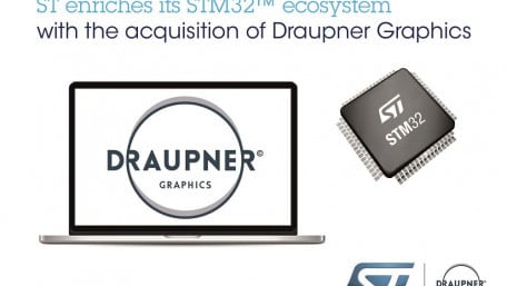 STMicros Acquires GUI Software Specialist Draupner Graphics