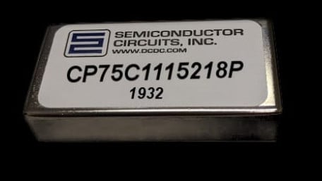 75W 4:1 Input 1 x 2 DC-DC Converters