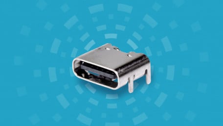 USB Type C Receptacle Designed for Power Only Applications from CUI Devices