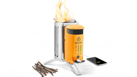 Electricity Generating Wood-Fired Camp Stove