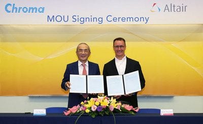 Chroma and Altair to Develop Digital Twins for EV Propulsion Testing Systems