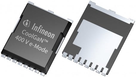 Infineon Adds CoolGaN 400V and CoolGaN 600V Industrial-Grade Devices