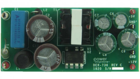 85- to 440-Vac Input, 7W, Dual-Output Flyback Reference Design