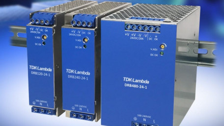 93% Efficient Long-Life 120W and 240W DIN Rail Power Supplies