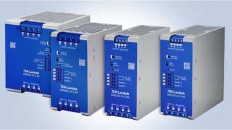 TDK Expands Power Rating for DIN-Mounted Supplies by 50%