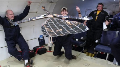 Flexible Solar Panels Head Into Space