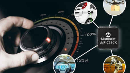 Digital Signal Controller Accelerates Performance for Time-Critical Control Applications