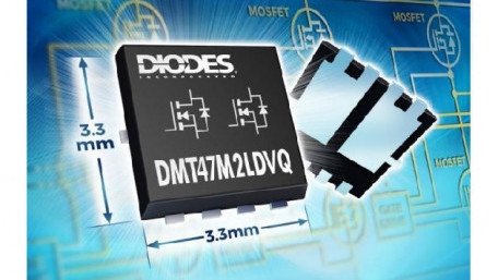 Diodes Incorporated Introduces an Automotive-Compliant 40V Dual MOSFET