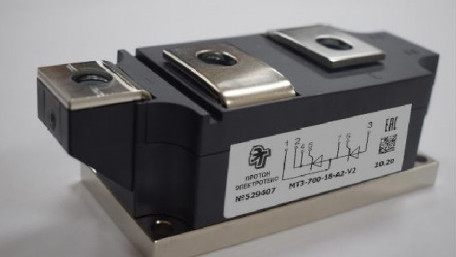 Dual Component 700A Thyristor Modules with Minimized Static and Heat Losses
