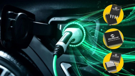 Microchip Releases Chipset Solution for Designing Onboard EV Chargers